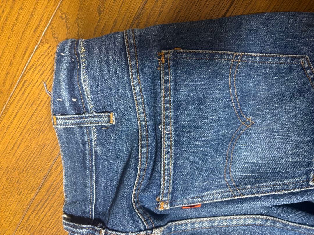 Levi's 646 Big E ボタン裏刻印39