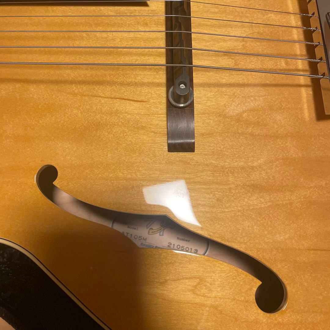 アーチトップトリビュート　AT105M フルアコ