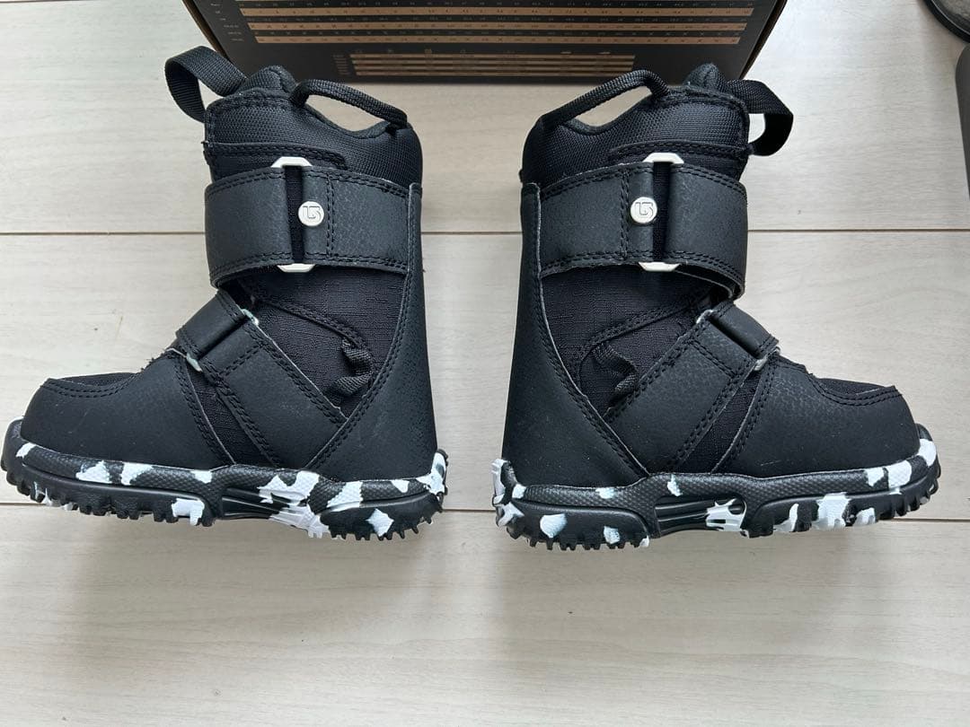BURTON ミニグロム　スノーボードブーツ ブラック15.5〜16.5センチ