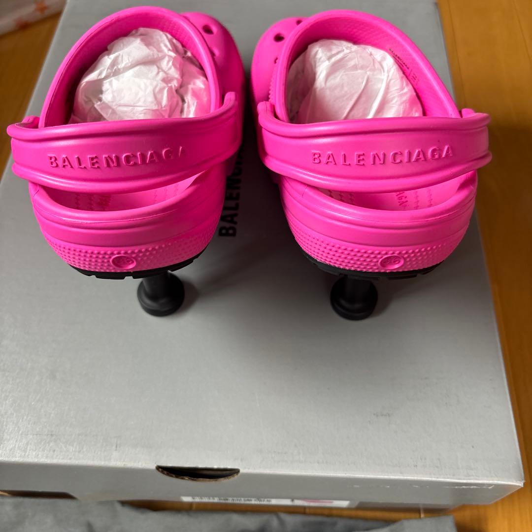 BALENCIAGA CROCS ピンク ヒール