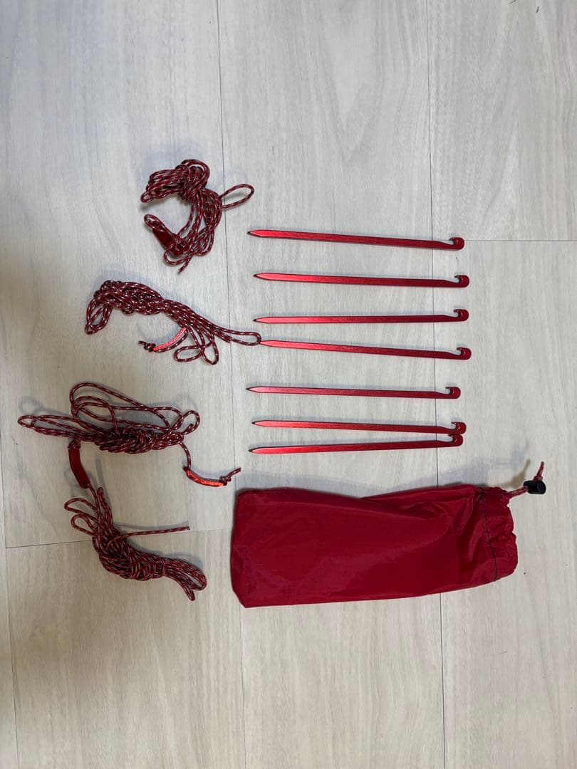 【美品】MSR Hubba Hubba 1専用フットプリント付き 1人用