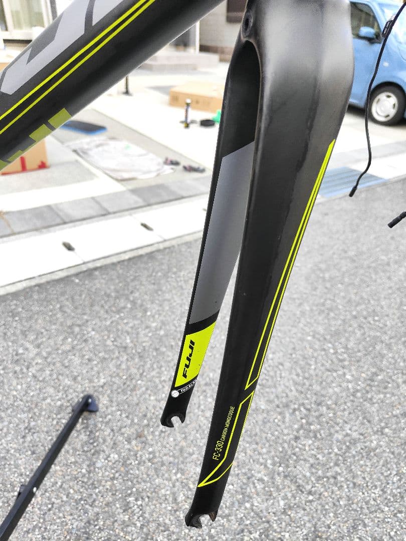 FUJI SL1.1 シマノ電動コンポDi2内蔵フレームセット　 良品☆