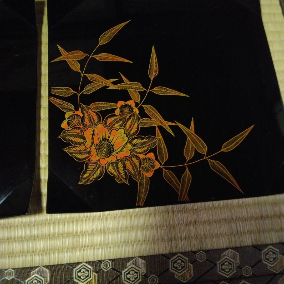 菓子鉢　漆器　茶道具