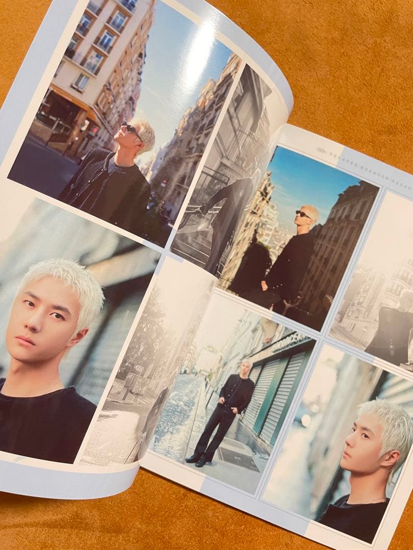 ②2023最新　王一博パリファッションウィーク写真集　A4サイズ28P  陳情令