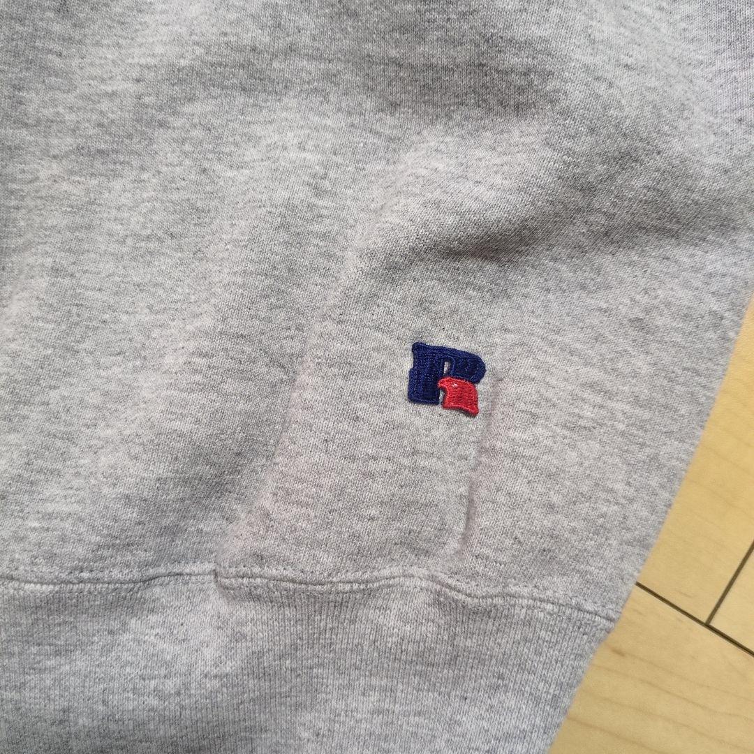 90s USA製 XL ラッセル アスレティック杢グレー スウェット