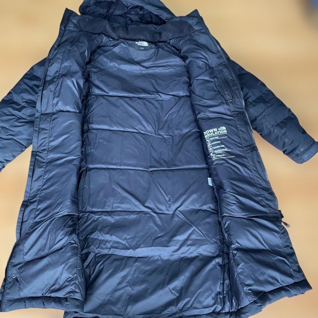 THE NORTH FACE ブラックロングダウンジャケット