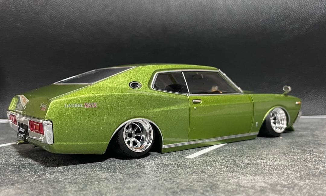 1/24 アシェット 国産名車 NISSAN ローレル SGX 改 カスタム