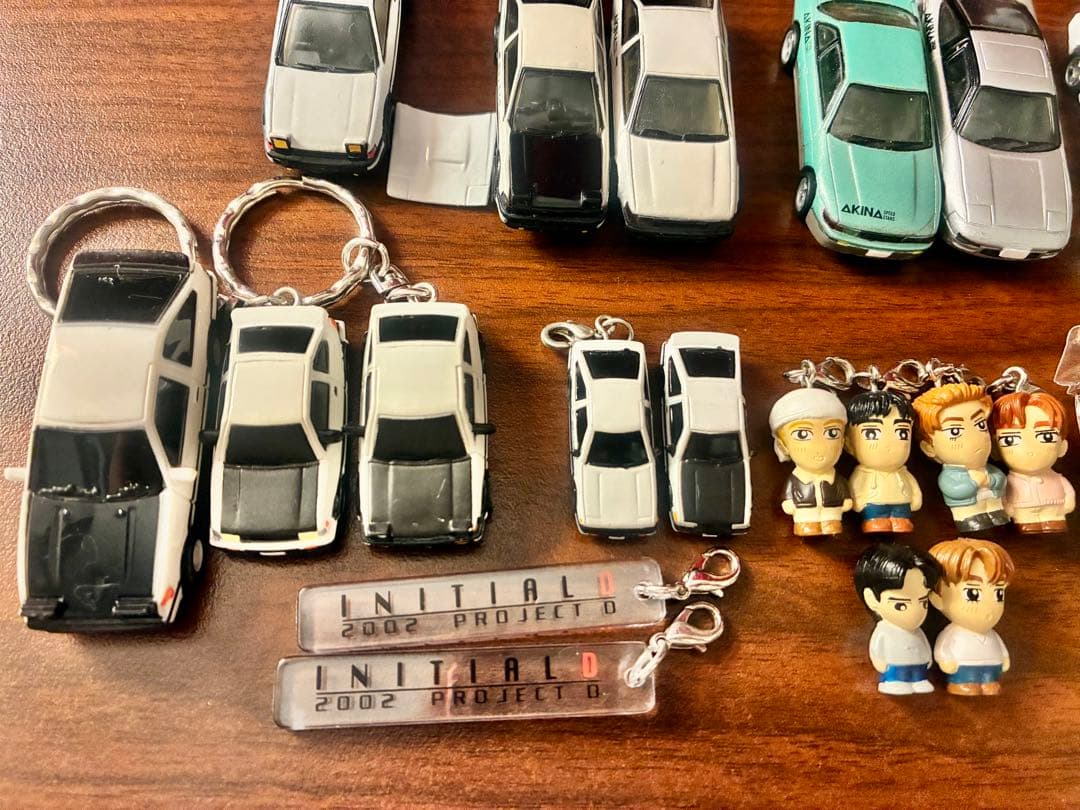 頭文字D トミカ ミニカーコレクション マスコットキーホルダー セット