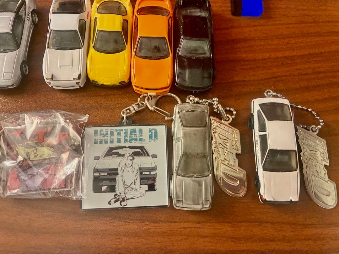 頭文字D トミカ ミニカーコレクション マスコットキーホルダー セット