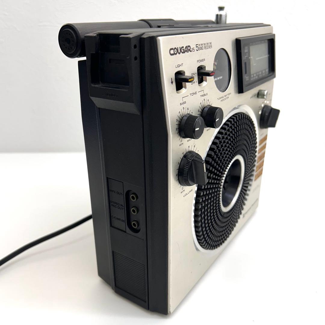 【感動稼動品】松下電器 ラジオ 昭和レトロ 音質良好 アンティーク 動作確認OK