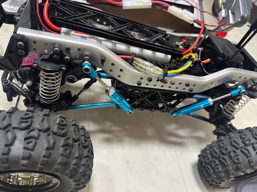 タミヤラジコン　CR-01 クローラー4WS仕様 フルセット　3PVフタバプロポ