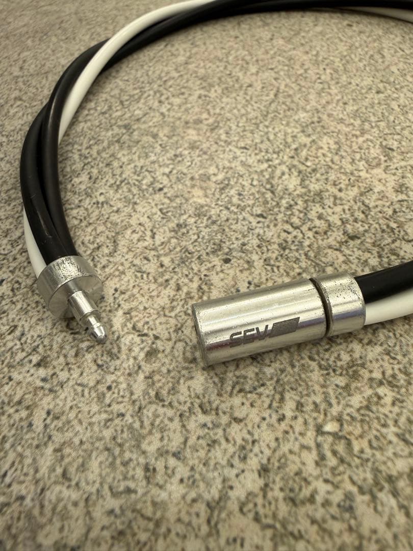 SEVルーパー type3M ネックレス 黒×白 45cm