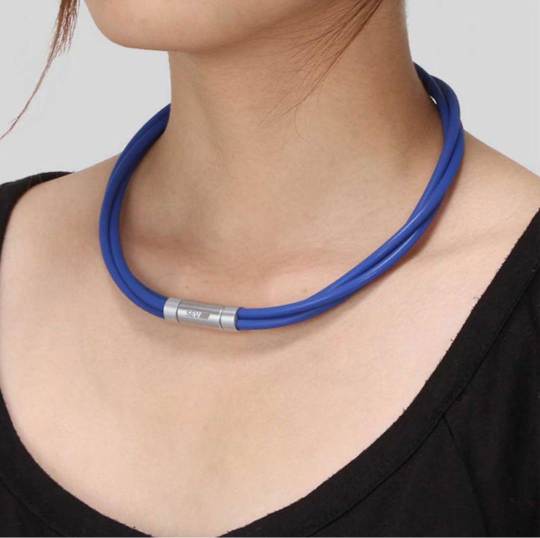 SEVルーパー type3M ネックレス 黒×白 45cm