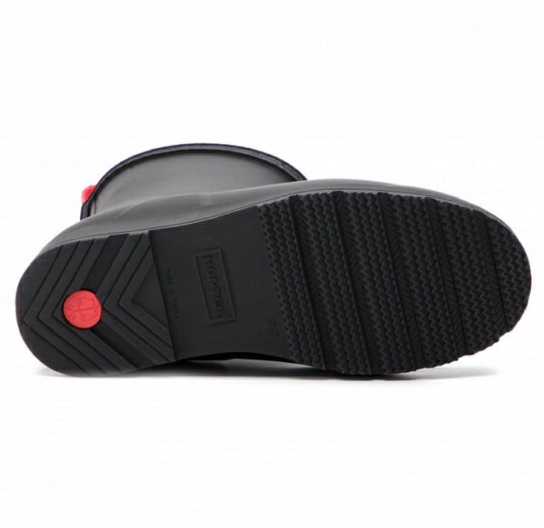 美品HUNTER レインブーツ ブラック 25㎝ UK6