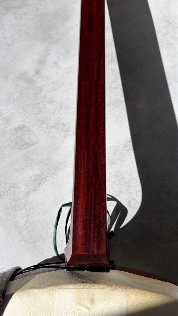 【高級】紅木津軽三味線　ハードケース付き