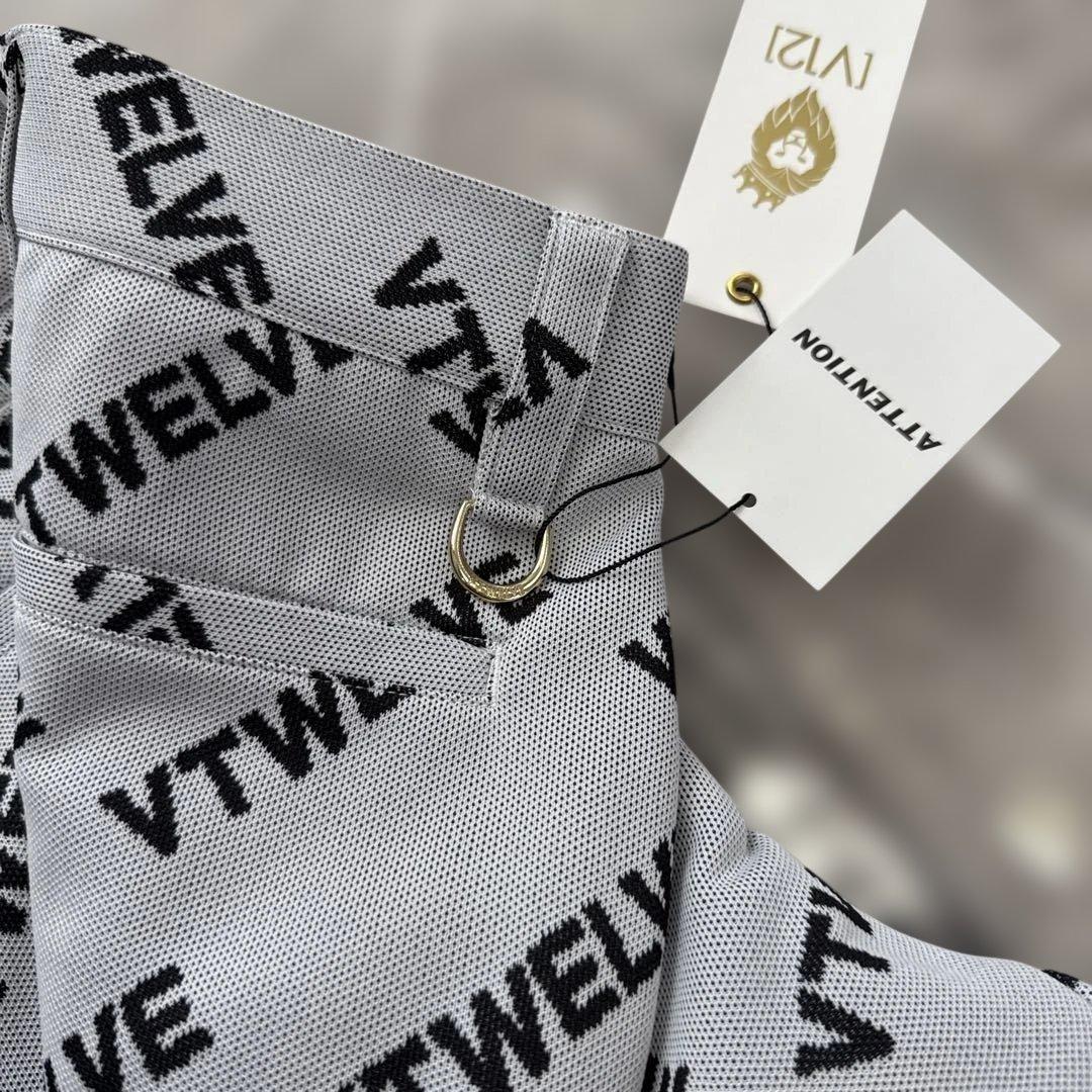 V12 VET PANTS ジャガードパンツ