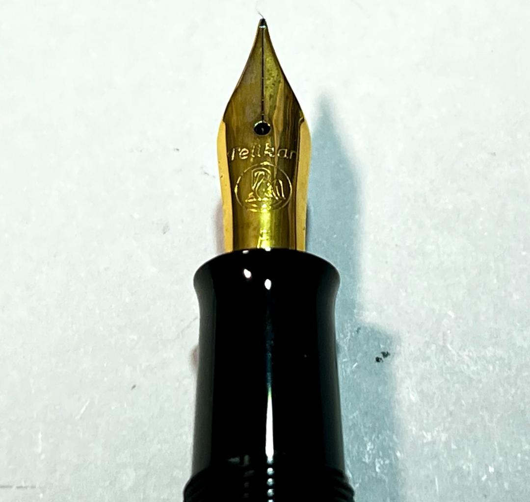 ペリカン万年筆 M200 マーブルグリーン Fニブ