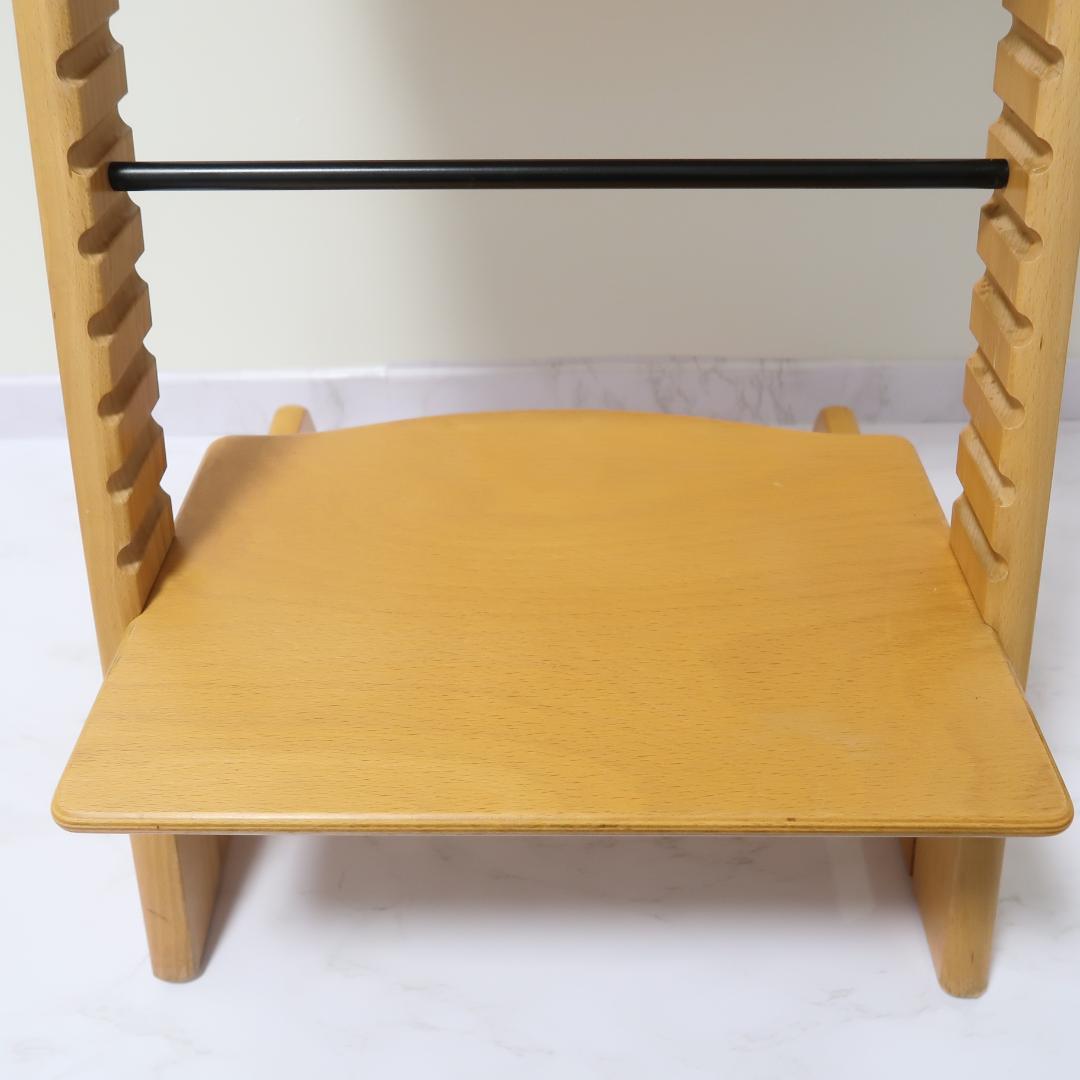 人気　ストッケ トリップトラップ　ナチュラル　シリアル2 ベビーセット付き