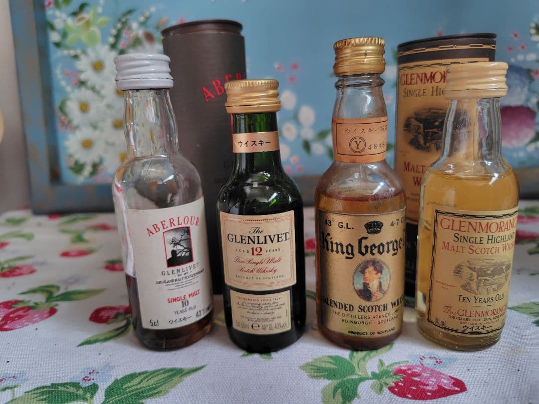 スコッチウイスキー　シングルモルト 　4本セット