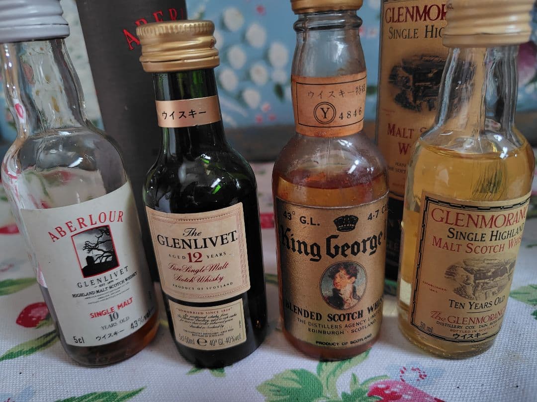 スコッチウイスキー　シングルモルト 　4本セット