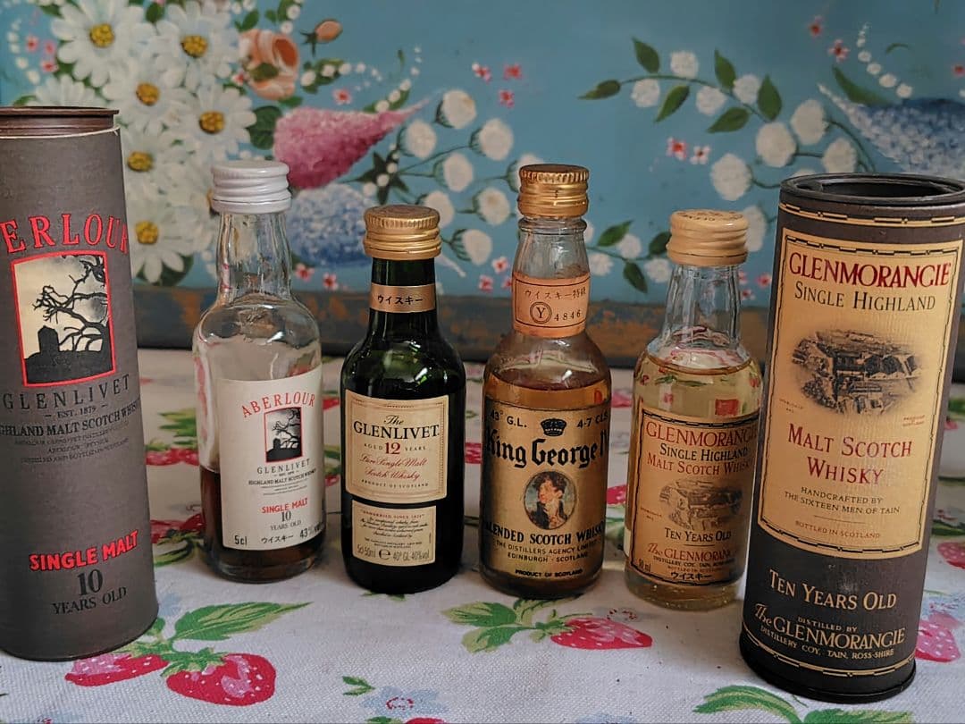 スコッチウイスキー　シングルモルト 　4本セット