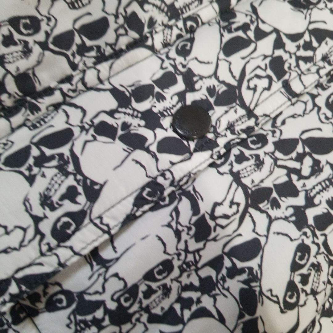 チャレンジャー　ジャケット　スカル ナイロン　Lサイズ