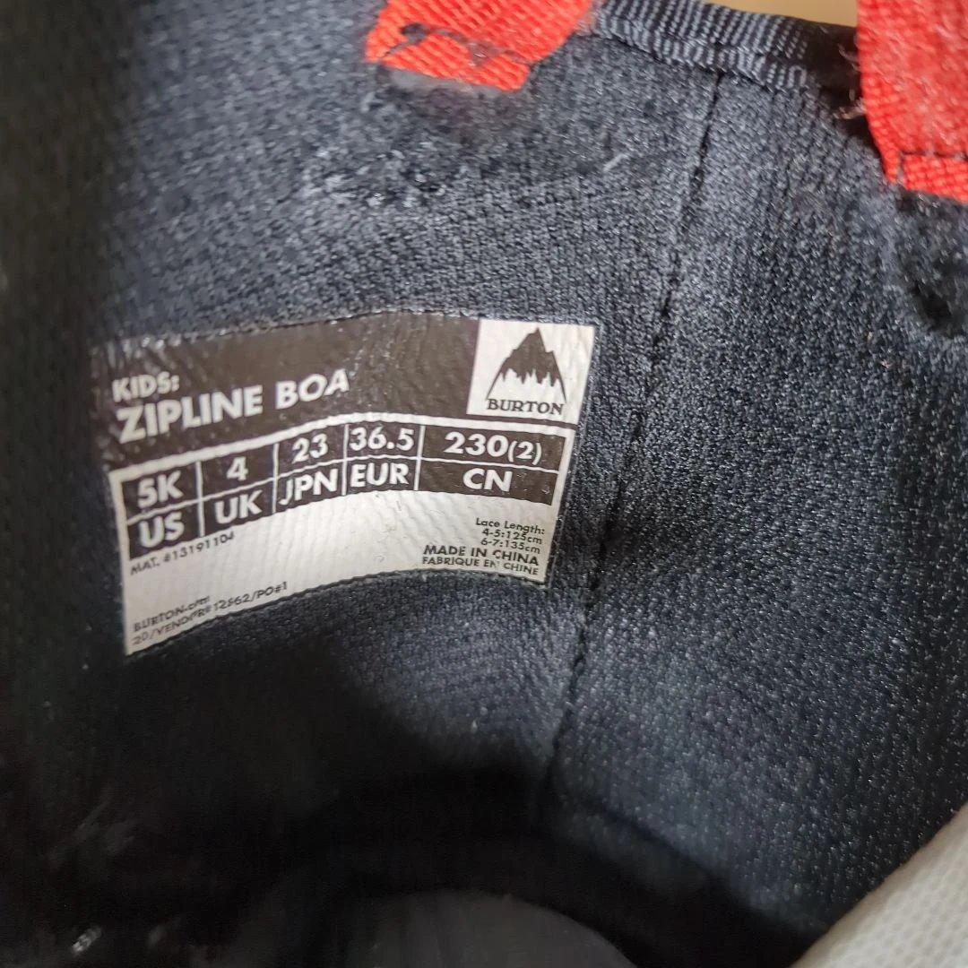 BURTON 子ども用スノーボードブーツ BOAシステム 23cm