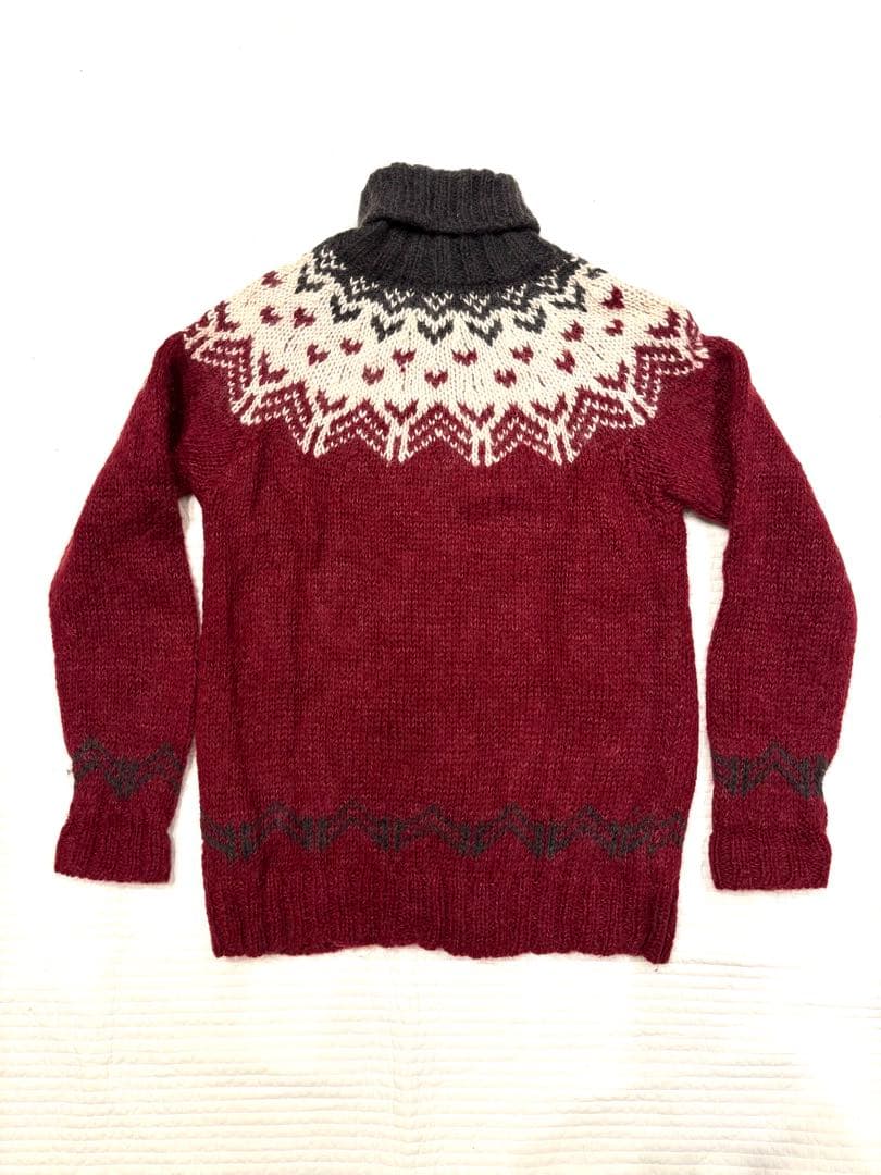 美品 MONCLER grenoble アルパカ ニット S モンクレール