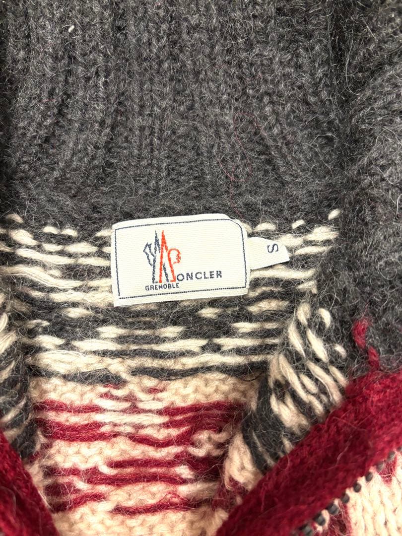 美品 MONCLER grenoble アルパカ ニット S モンクレール
