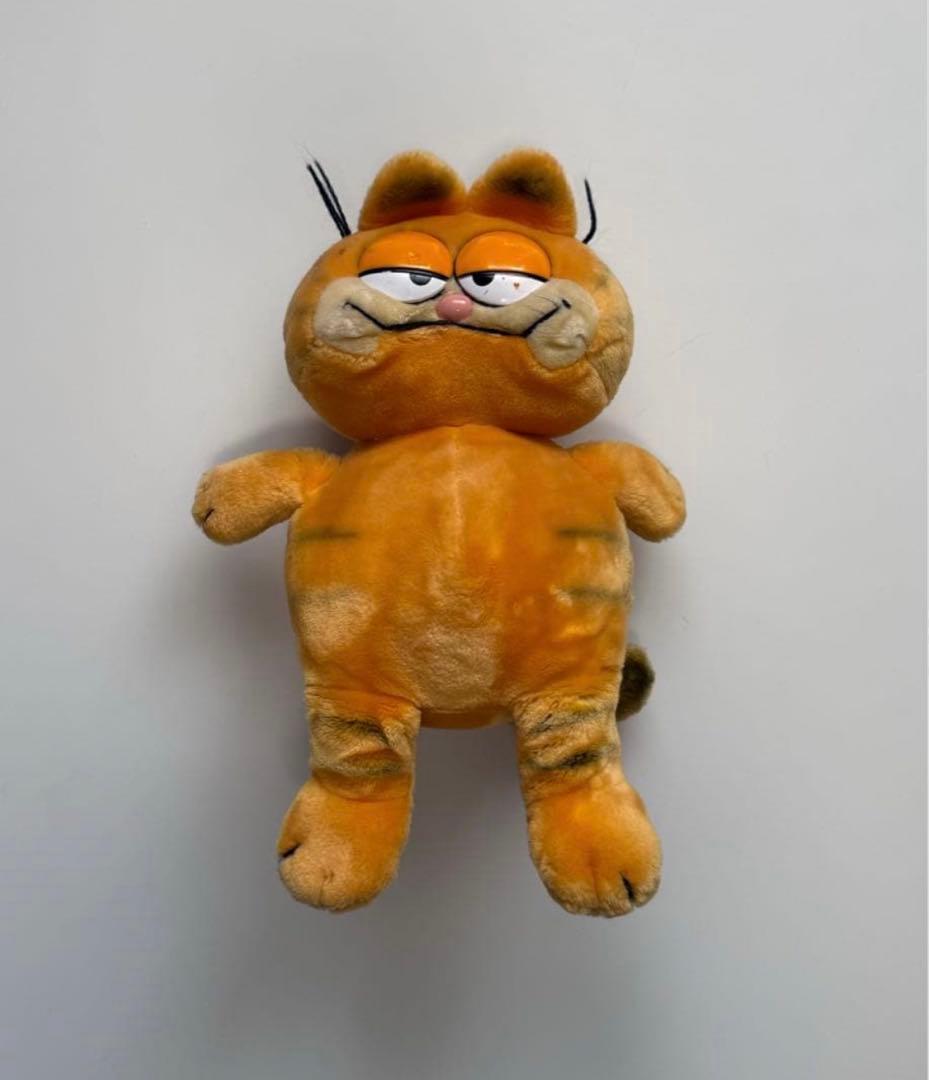レア 80s ガーフィールド ぬいぐるみ 大きめサイズ DAKIN