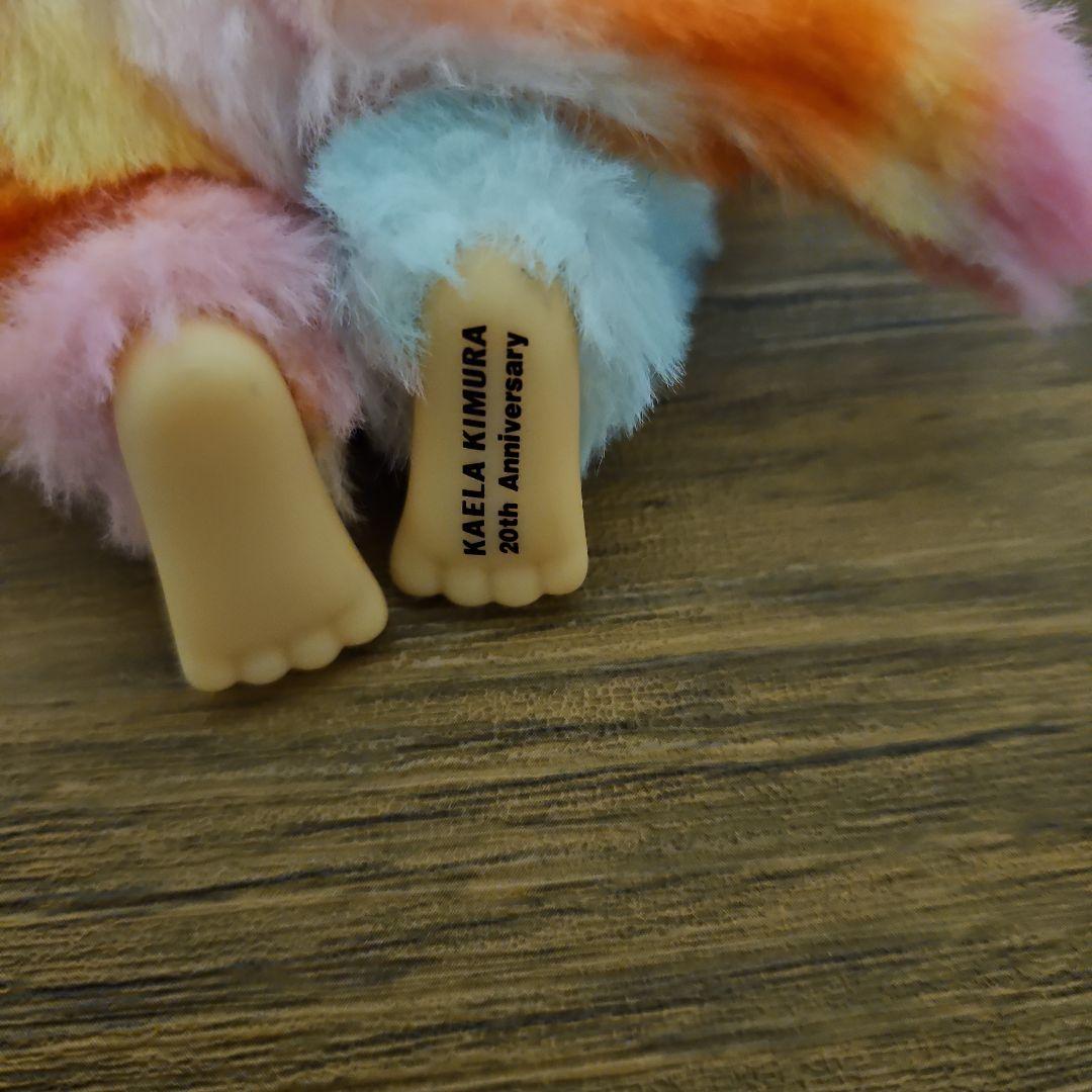 木村カエラ パステルレインボー モンチッチ /アルファベットキーホルダー