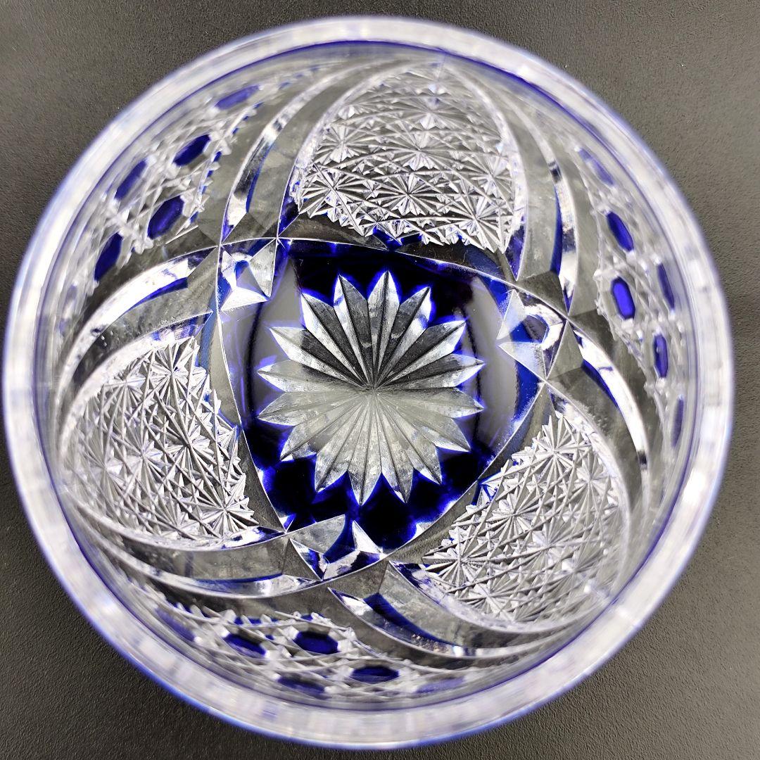 定価27500円？未使用美品☆木村泰典 猪口（切子 江戸切子 薩摩切子）