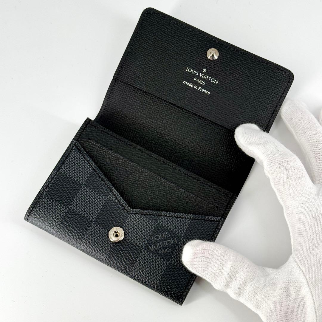 新品 ルイヴィトン ダミエグラフィット 名刺入れ カードケース アンヴェロップ