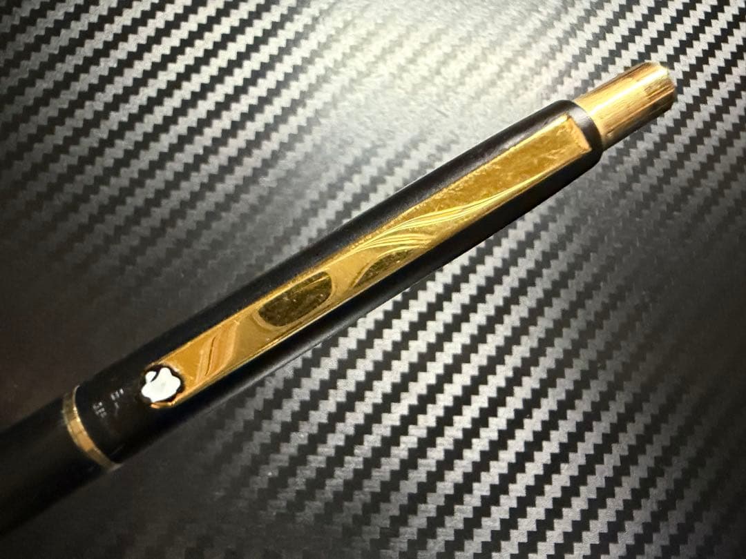 モンブラン ノブレス スリムライン マットブラック ボールペン