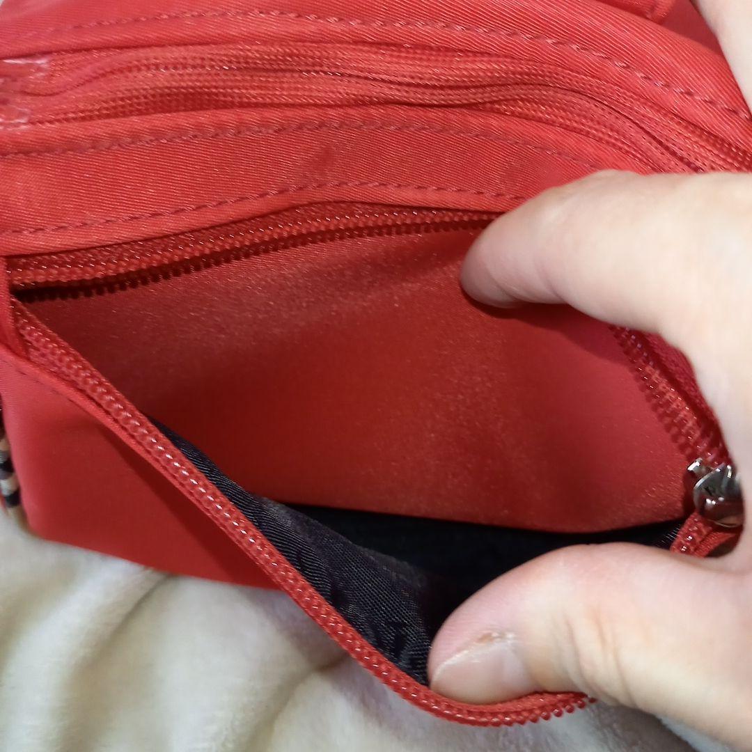 激レア BURBERRY GOLF ウエストポーチ レッド