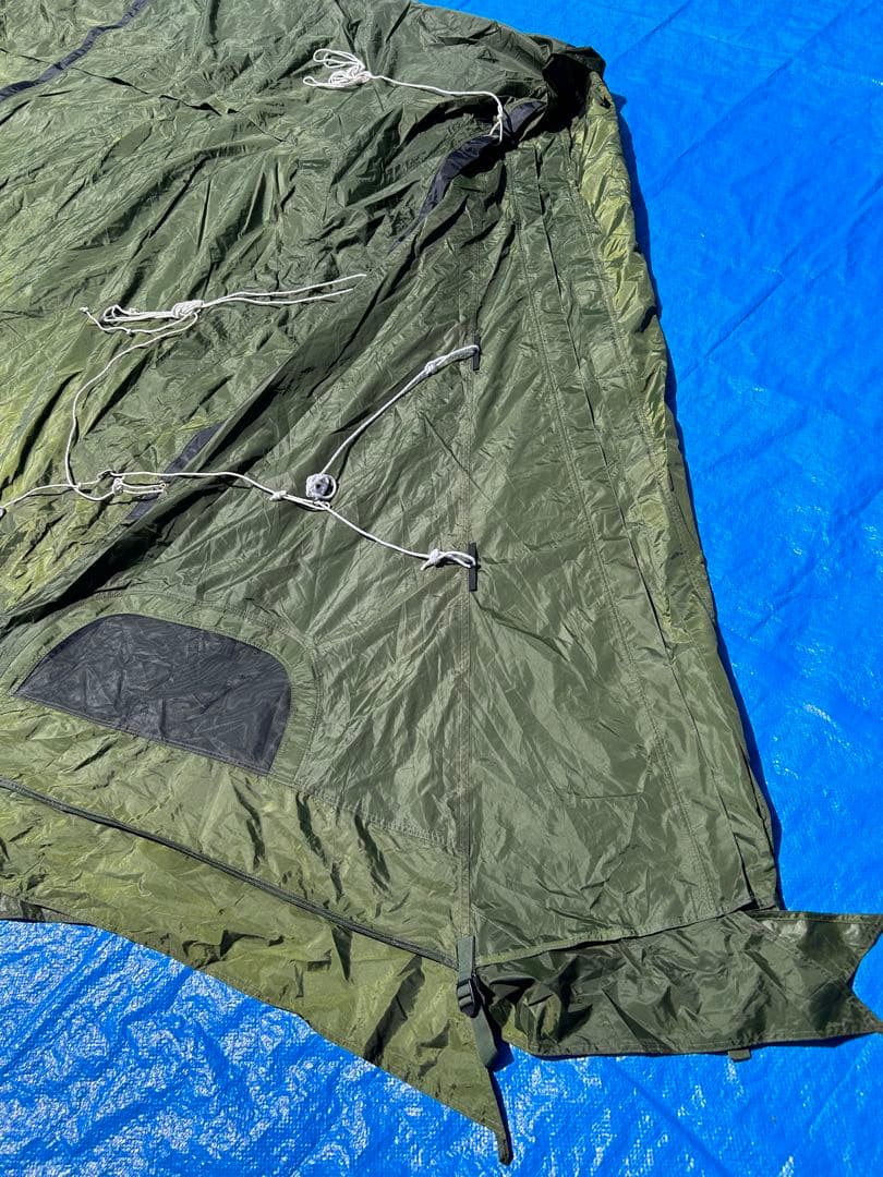 【美品】DOD カマボコテント 3(S) T3-688-KH カーキ