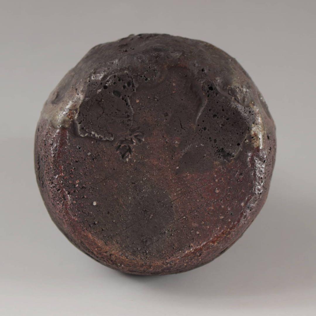 信楽 徳利 大正3年生まれ 小川仁斎 古道具 アンティーク 信楽焼 花入