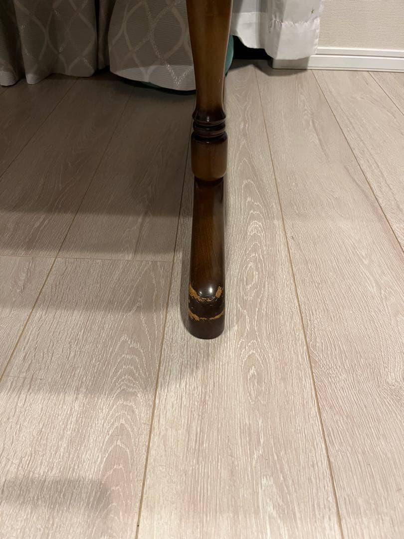 【カリモク】コロニアル　ダイニングテーブル　レトロ