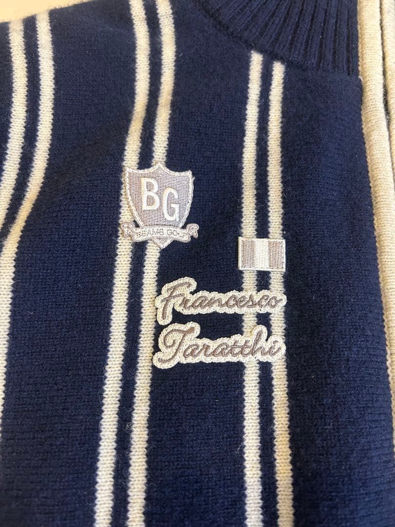 BEAMS GOLF ニットジャケット　Lサイズ