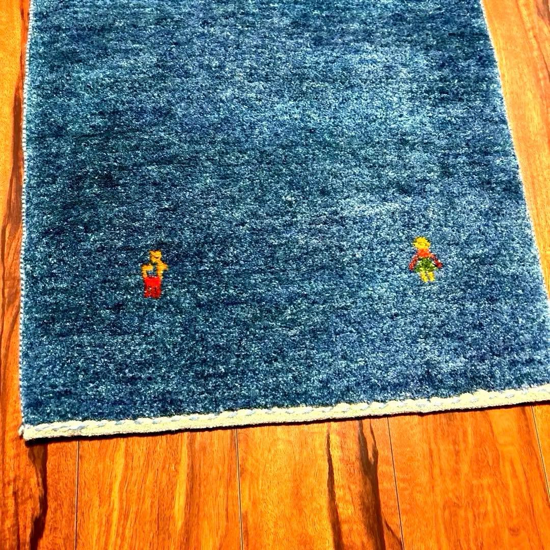 林檎　ギャべ　ギャッベ　縦長　ラグ　マット　カーペット　グラデーション