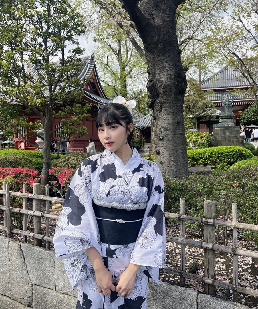 【judin(RiLi)】浴衣(3点セット)/百合