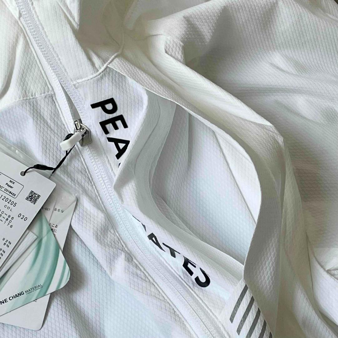 ★新品★パーリーゲイツ エアシャット ジャケット ダイヤドビー柄 白 サイズ5