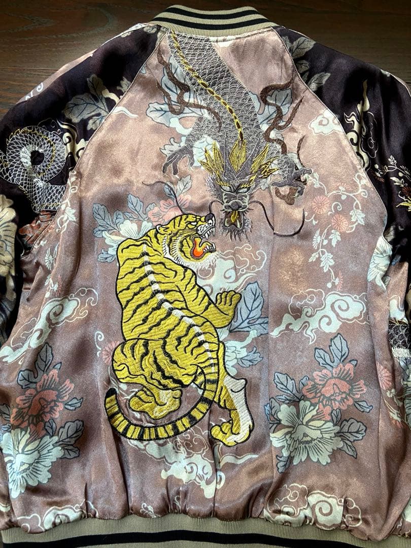 スカジャン☆ 未使用美品　ユニセックス　　リバーシブル