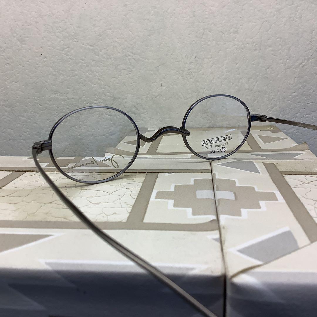 【レンズ代込】ジョンレノン　イチヤマ眼鏡　強度近視用眼鏡やリーディンググラスに①