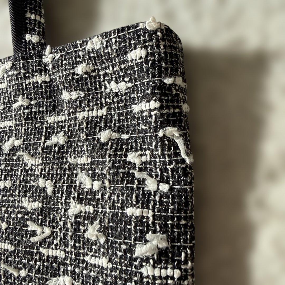 B I B I soeurs ビビスール　tweed White ribbon