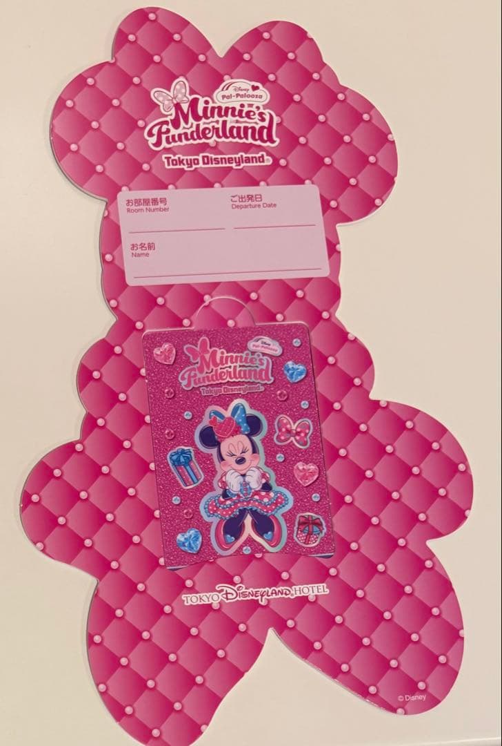 東京ディズニーランドホテル ミニー パルパルーザ 宿泊特典 ルームキー 等