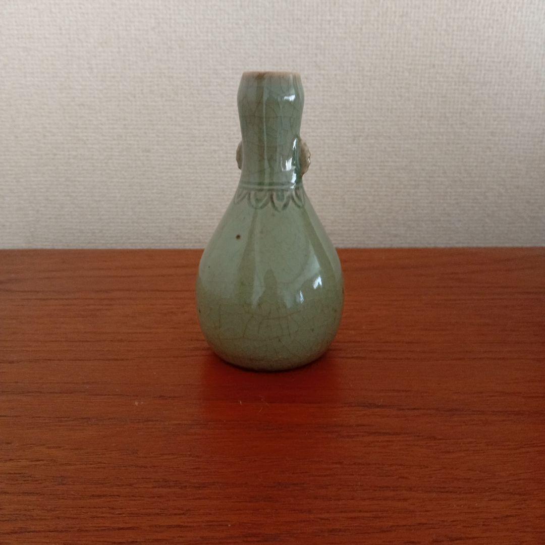 青磁　徳利　（古唐津、李朝、高麗）