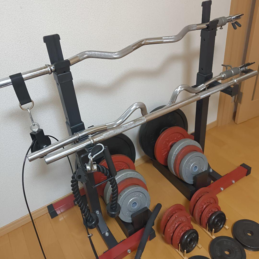 【イービルわたなべ】総額10万越え？筋トレグッズまとめ売り　110キロ越え