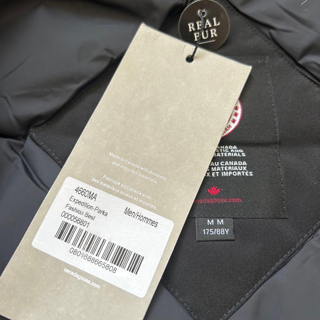 【新品未使用】 カナダグース ダウンジャケット エクスペディション パーカー M