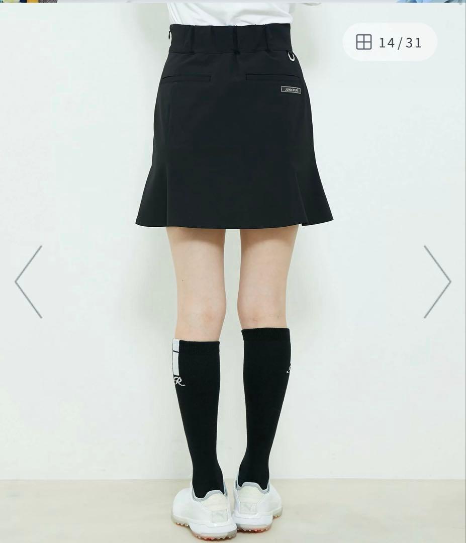 ジュンアンドロペ セットアップ　スカート　春ゴルフ